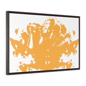Open image in slideshow, Framed Premium Gallery Wrap Canvas - Bob (Gold)
