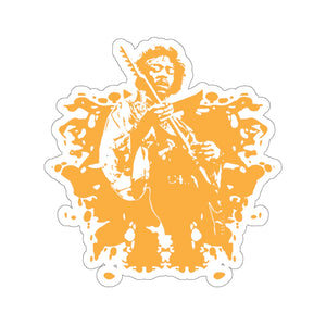 Open image in slideshow, Kiss-Cut Stickers - Jimi (Gold)
