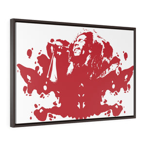 Open image in slideshow, Framed Premium Gallery Wrap Canvas - Bob (Red)
