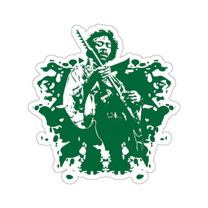 Open image in slideshow, Kiss-Cut Stickers - Jimi (Green)
