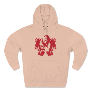 Open image in slideshow, Unisex Premium Hoodie - Janis (Red)
