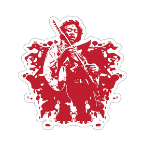 Open image in slideshow, Kiss-Cut Stickers - Jimi (Red)
