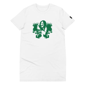 Open image in slideshow, T-shirt Dress - Janis (Green)
