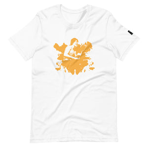 Open image in slideshow, Unisex T-Shirt - Aretha (Gold)
