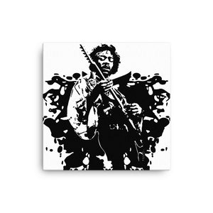 Open image in slideshow, Canvas - Jimi (Black)
